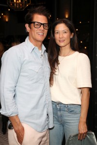 Johnny Knoxville and Naomi NelsonJennifer Meyer Boutique opening party, Los Angeles, USA - 17 Oct 2018