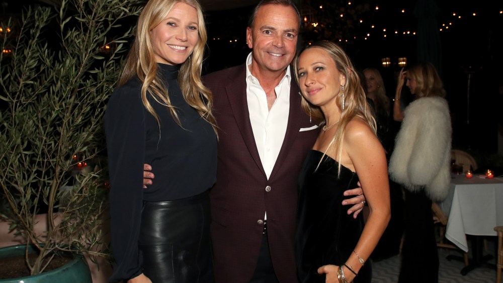 Gwyneth Paltrow, Rick Caruso and Jennifer MeyerJennifer Meyer Boutique opening party, Los Angeles, USA - 17 Oct 2018