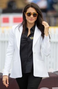 Meghan Duchess of Sussex attends Invictus Games, Sydney, Jaguar Land Rover Driving Challenge, Cockatoo Island
Prince Harry and Meghan Duchess of Sussex tour of Australia - 20 Oct 2018