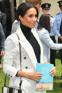 Meghan, Duchess of Sussex wears L'Agence