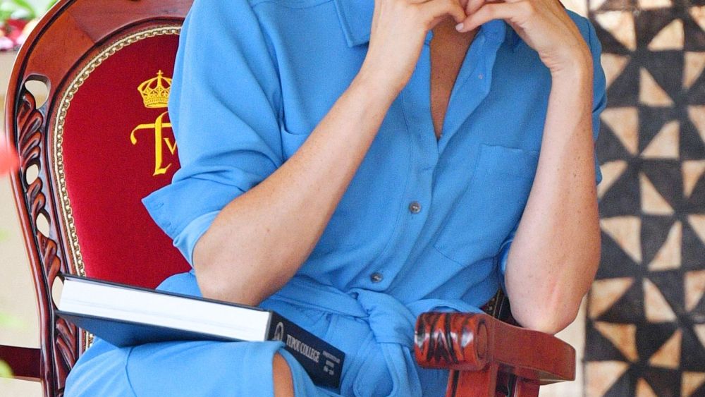 Meghan Markle Duchess of Sussex Maternity Style 2018 Veronica Beard