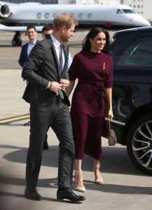 Meghan Markle Duchess of Sussex Maternity Style 2018 Hugo Boss