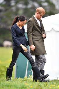 Meghan Duchess of Sussex and Prince Harry dedicate a 20-hectare area of native bush to The Queen's Commonwealth Canopy at Abel Tasman National Park in Auckland.Prince Harry and Meghan Duchess of Sussex tour of New Zealand - 30 Oct 2018