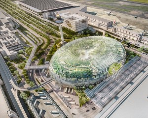 "The Jewel: at Shangi Airport is expected to be the largest garden under a glass roof.