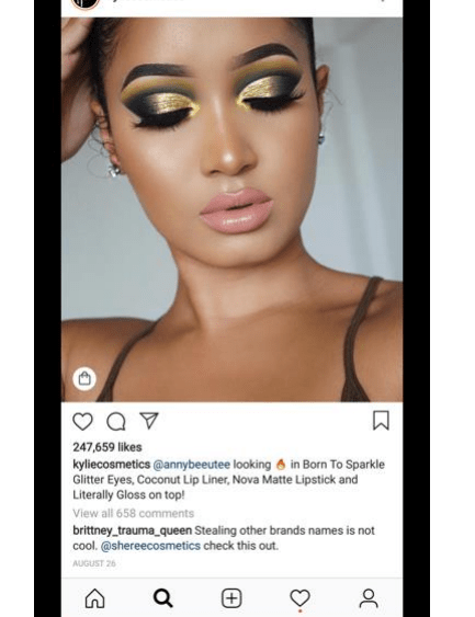 Indie Cosmetics Company Sues Kylie Jenner Over Eye Shadow