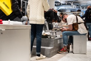 The Selfridges Designer Street Room in London.