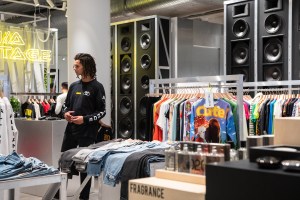 The Selfridges Designer Street Room in London.