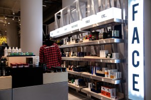 The Selfridges Designer Street Room in London.