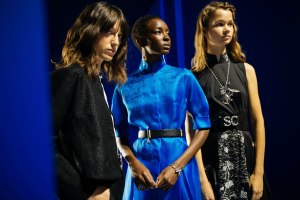 Backstage at Shiatzy Chen RTW Spring 2019