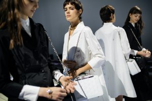 Backstage at Shiatzy Chen RTW Spring 2019