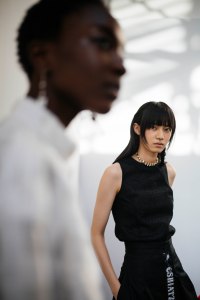 Backstage at Shiatzy Chen RTW Spring 2019