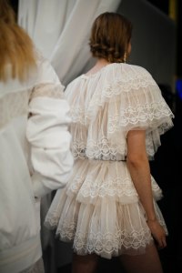 Backstage at Shiatzy Chen RTW Spring 2019