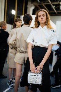 Backstage at Shiatzy Chen RTW Spring 2019