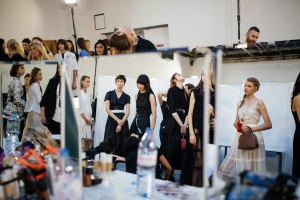 Backstage at Shiatzy Chen RTW Spring 2019