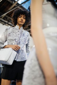 Backstage at Shiatzy Chen RTW Spring 2019