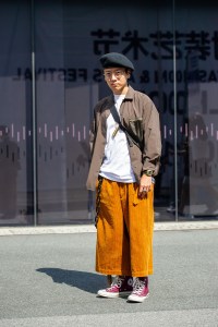 Street Style at Shanghai Fashion Week Spring 2019.