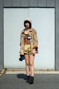 Street Style at Shanghai Fashion Week Spring 2019.