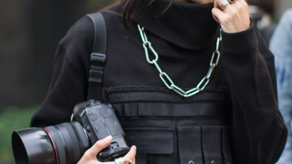 Street style at Tokyo Fashion Week Spring 2019.