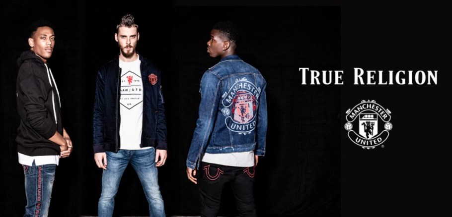 True Religion Takes to the Pitch with Manchester United Collaboration