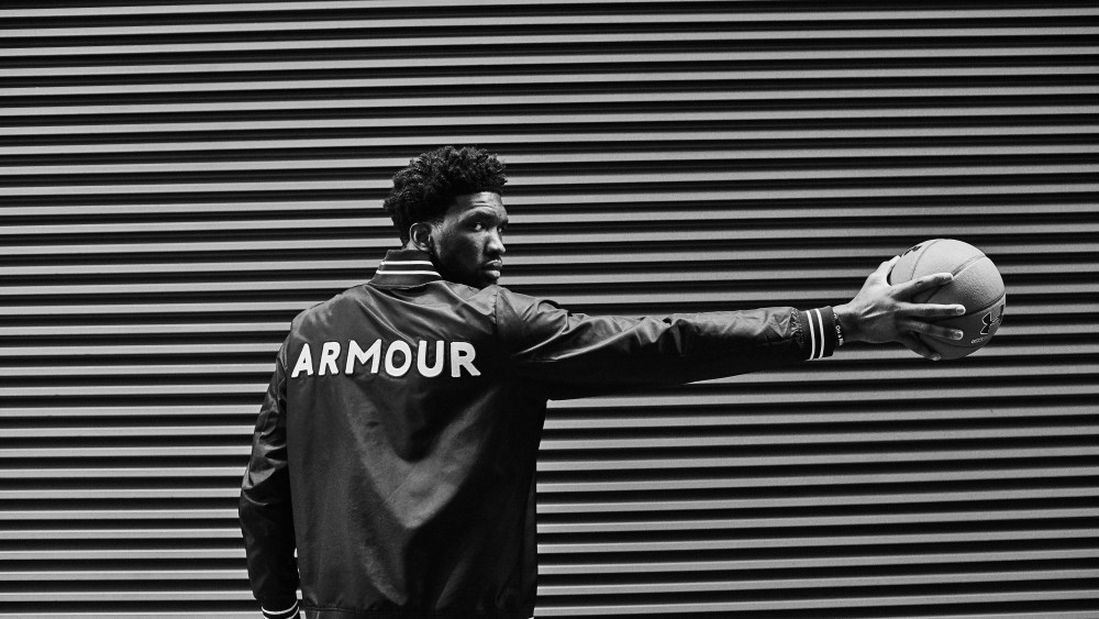 Joel Embiid is the latest athlete on Under Armour's endorsement roster.