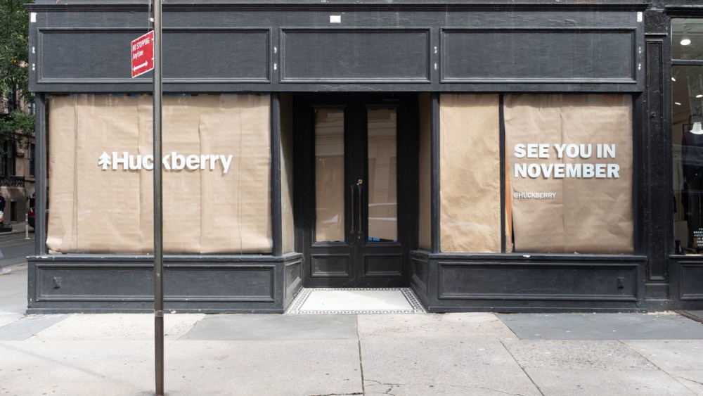 The Huckberry pop-up will be located on Bleecker Street.