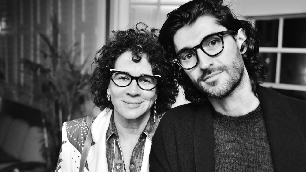 Lisa Eisner and Giampiero Tagliaferri attend Oliver Peoples & Assouline Present "California As We See It" at Chateau Marmont on November 29, 2018 in Los Angeles, California. (Photo by Stefanie Keenan/Getty Images for Oliver Peoples)
