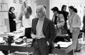 Ralph Lauren at at his 550 Seventh Avenue showroom.