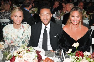 Tory Burch, John Legend, Chrissy Teigen