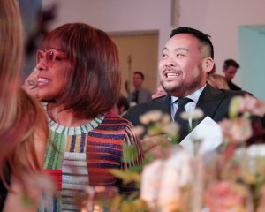 Gayle King, David Chang