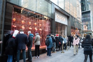 The scene on Black Friday 2018.