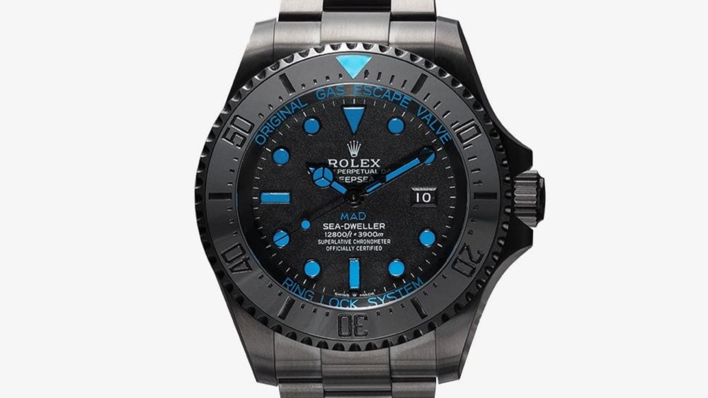 A customized Rolex watch by Mad Paris