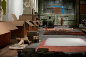 Inside Carmen Argote's studio.