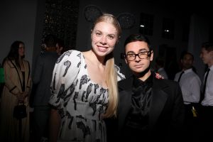 Gigi Burris and Christian Siriano