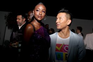 Justine Skye and Prabal Gurung