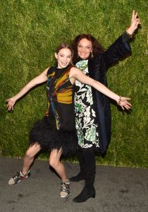 Kristine Froseth and Diane von Furstenberg