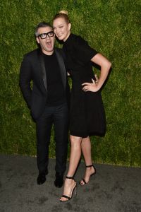 Brandon Maxwell and Karlie Kloss