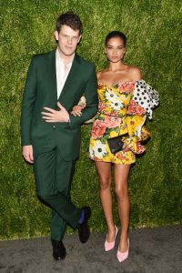 Wes Gordon and Shanina Shaik