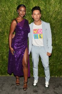 Justine Skye and Prabal Gurung
