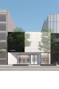 A rendering of the Chanel Chicago boutique.
