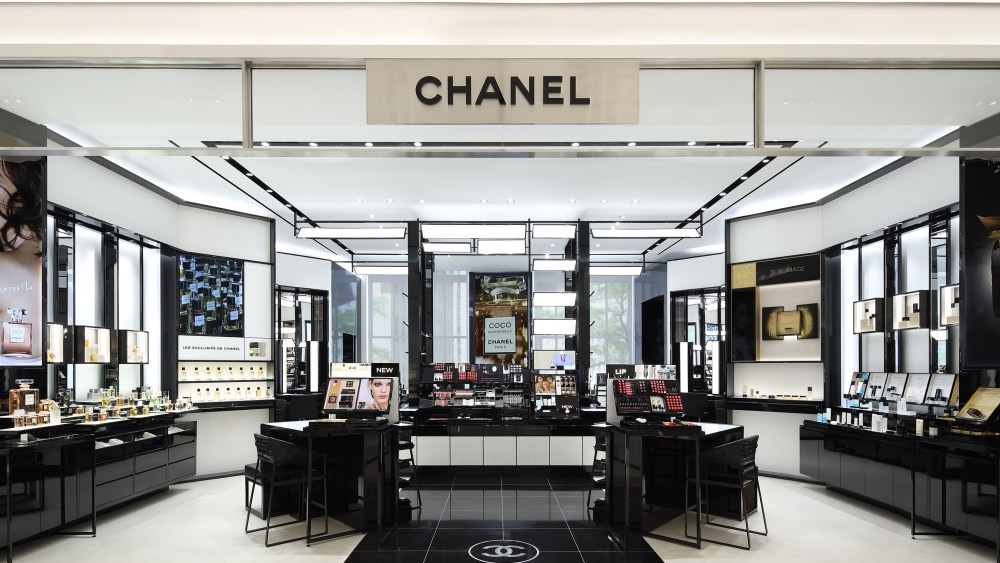 Chanel’s Saks Fifth Avenue Fragrance & Beauty department in New York.