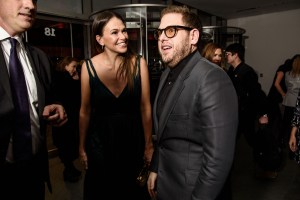 Sutton Foster and Jonah Hill