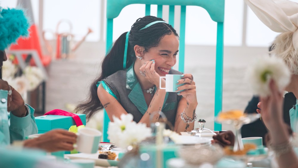 Tiffany Holiday campaign zoe kravitz