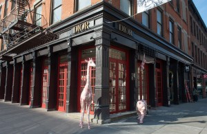 The Toile de Jouy filled Dior pop up shop.
