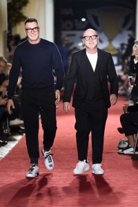 Stefano Gabbana, Domenico DolceDolce & Gabbana Unexpected show, Runway, Fall Winter 2018, Milan Fashion Week Men's, Italy - 13 Jan 2018