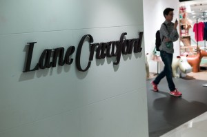 A man walks out of a Lane Crawford department store in Hong Kong, China, 23 November 2018. Hong Kong-based luxury department store operator Lane Crawford, has joined Chinese retailers in dropping Dolce & Gabbana products after it offended Chinese partners and internet users this week.Lane Crawford pulls Dolce and Gabbana from store, Hong Kong, China - 23 Nov 2018