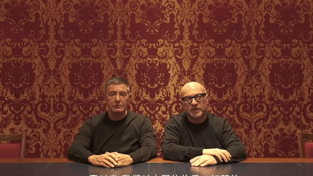 Domenico Dolce and Stefano Gabbana