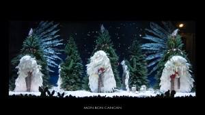 Bon March Holiday Windows 2018 in Paris