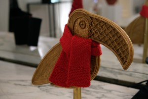 India Mahdavi's festive toucan.
