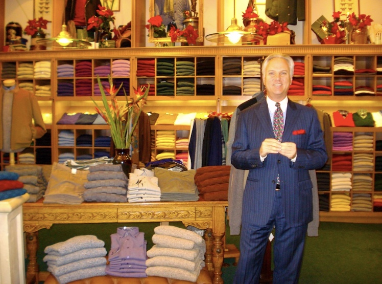 John Carroll inside Carroll & Co.