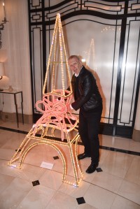 Jean Paul GaultierÕs Eiffel Tower-inspired design.